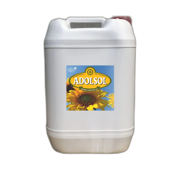 Sunflower Oil 10L PET Bottle Adolsol refined cooking oil for horeca and food service - 100% Pure Refined Sunflower Oil