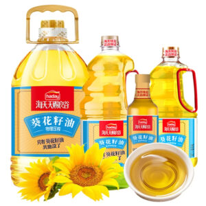 Chinese quality physical pressed 100% sunflower oil Haitian factory supply custom wholesale vegetable cooking sunflower oil