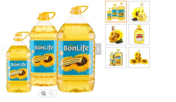 Refined Sunflower Oil Cooking Oil - Image 2