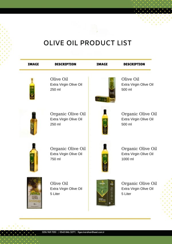 From Anatolia Seel Best Liquid Olive Oil High Quality Glass Bottle Cold Press Extra Virgin Olive Oil 2 LT Aegean region - Image 2